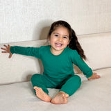 Pijama dos piezas manga larga