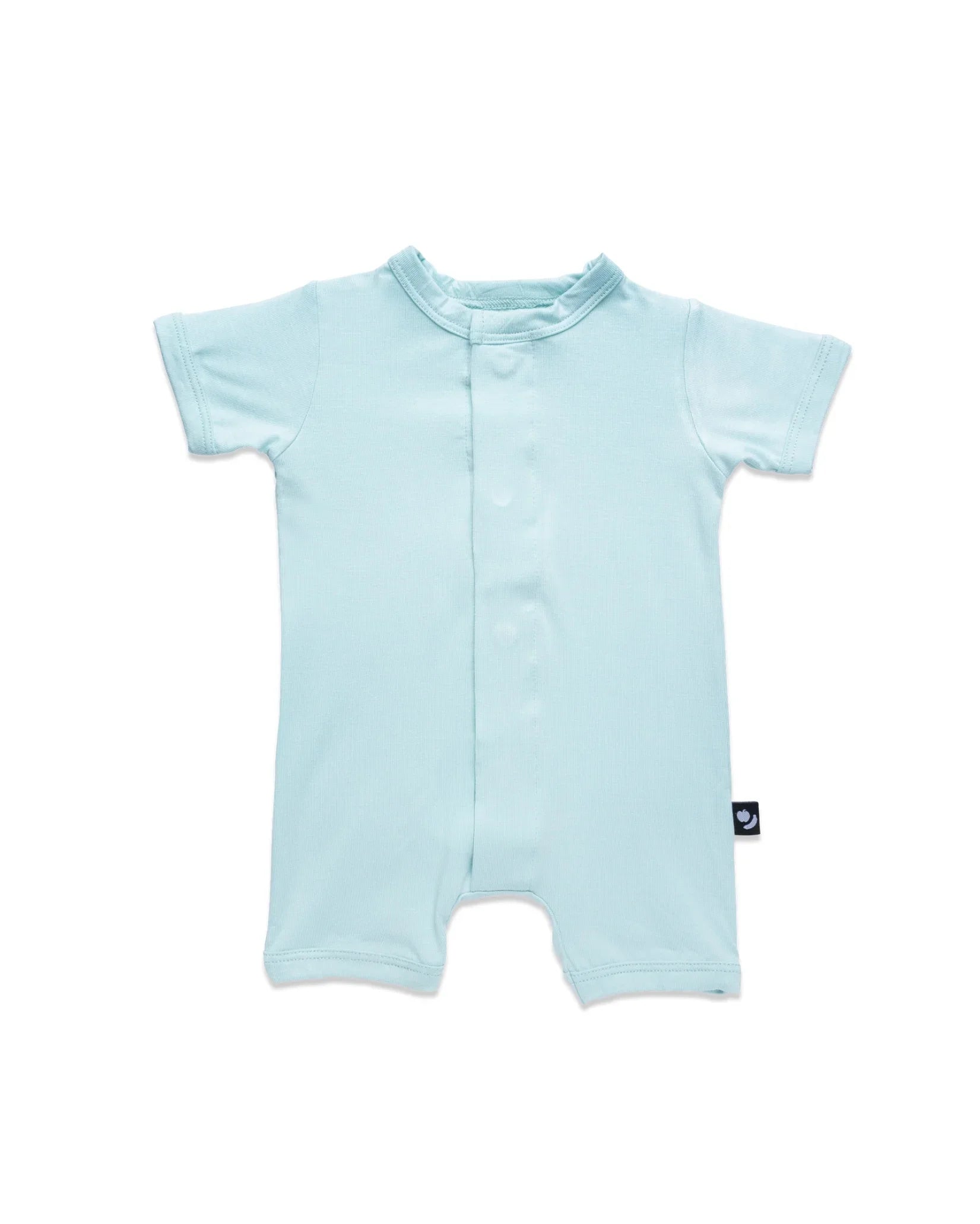 Mameluco magnetico corto aqua para calor, ideal para cambios de pañal