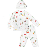 Pijama manga larga y gorrito - Christmas Village