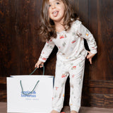 Pijama dos piezas manga larga