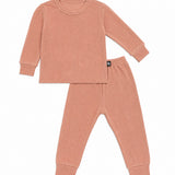 Pijama dos piezas manga larga